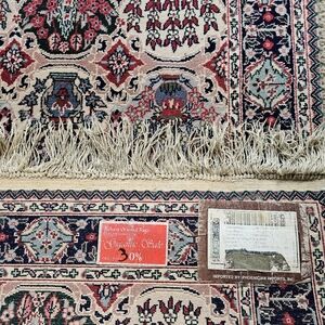 Hand-Knotted Persian Style Wool Rug 4.8x7 ft – 100% Wool, NW China, Excellent Co